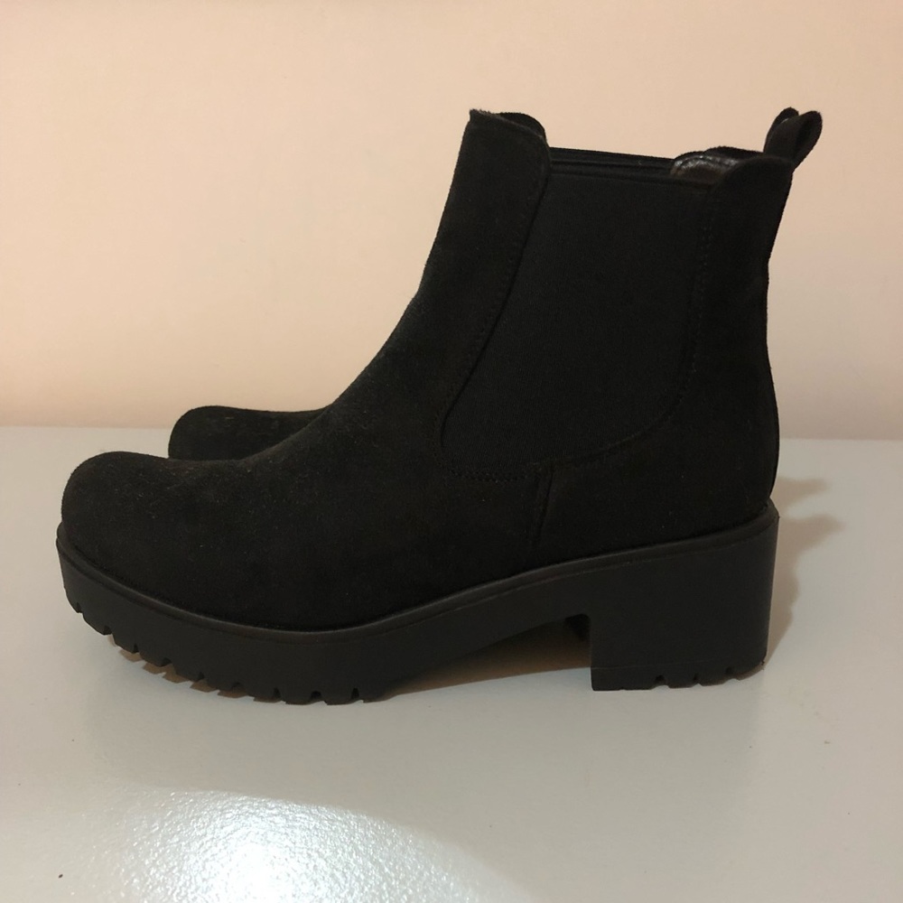 Black booties